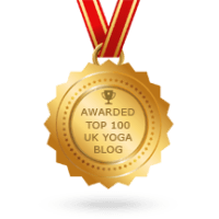 UK yoga blog medal