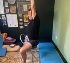 Chair yoga for back pain image