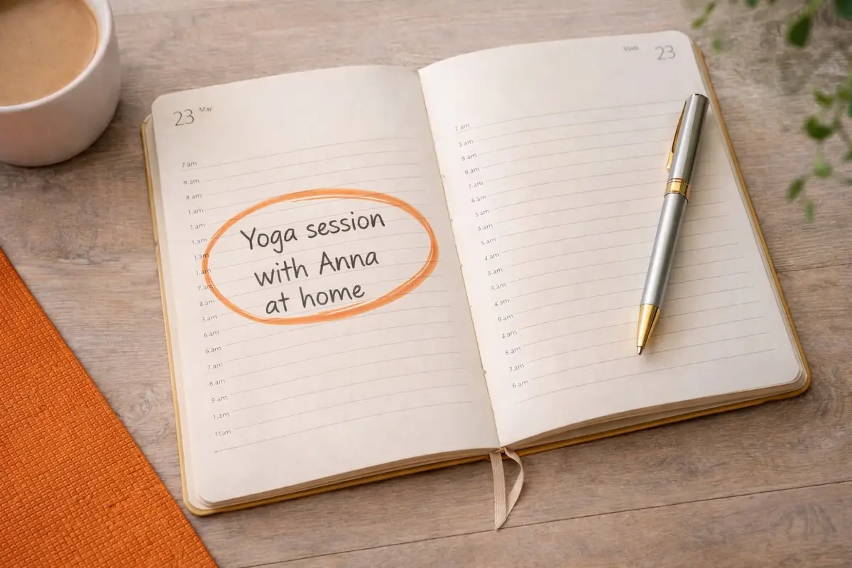 book a private yoga session with anna in brighton or hove private one to one iyengar yoga hove brighton
